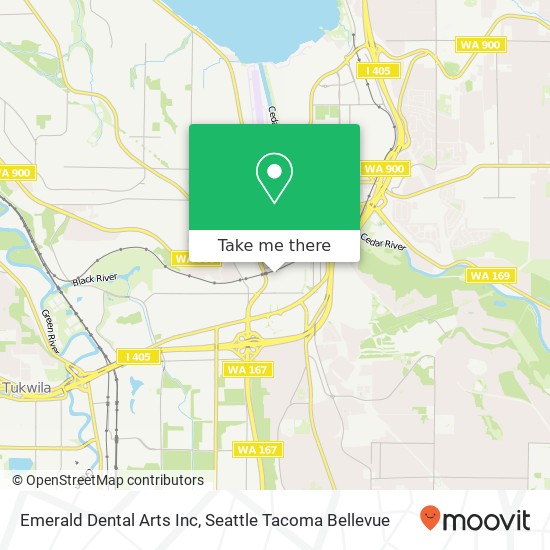 Emerald Dental Arts Inc map