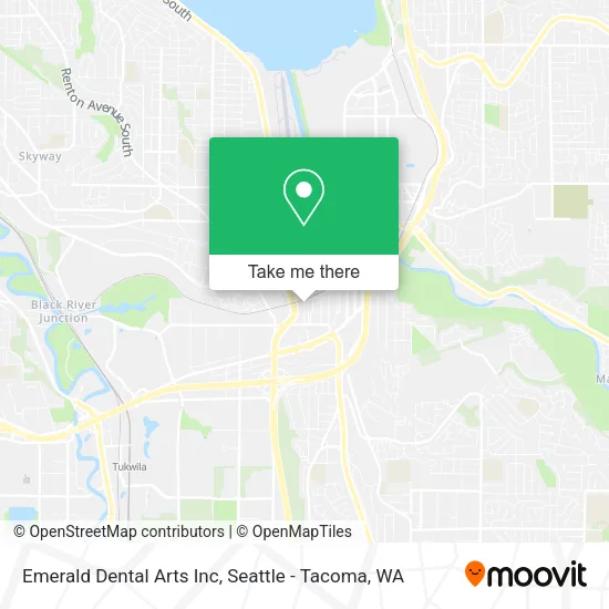 Emerald Dental Arts Inc map