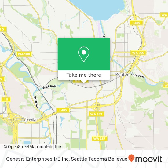 Genesis Enterprises I/E Inc map