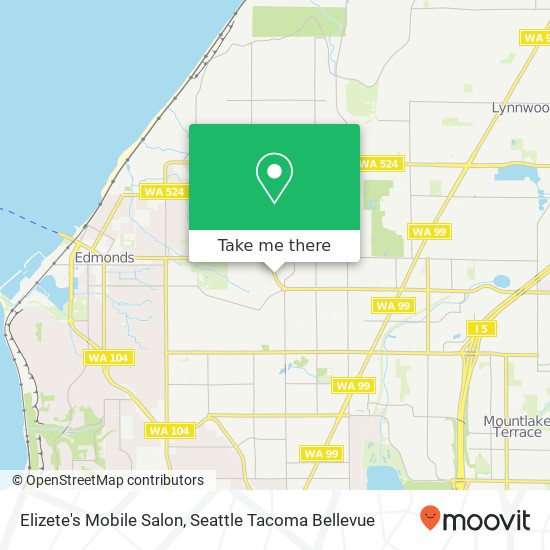 Mapa de Elizete's Mobile Salon