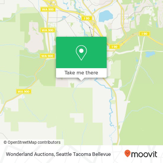 Wonderland Auctions map