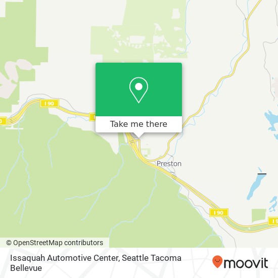 Issaquah Automotive Center map