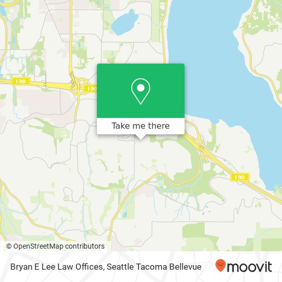 Bryan E Lee Law Offices map