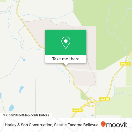 Harley & Son Construction map