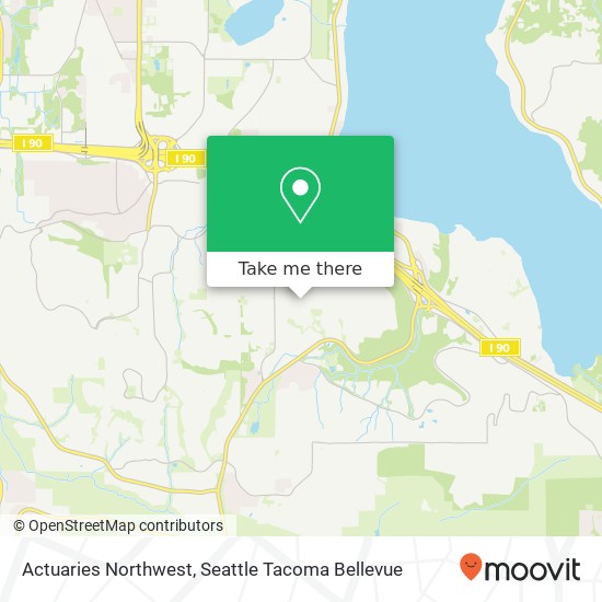 Actuaries Northwest map