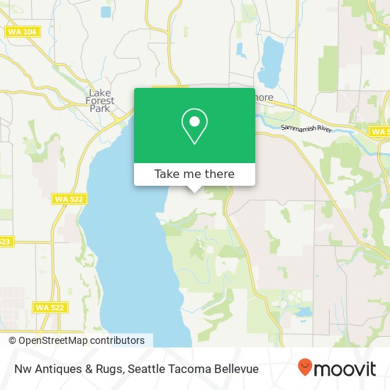 Nw Antiques & Rugs map