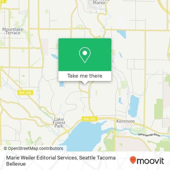Marie Weiler Editorial Services map