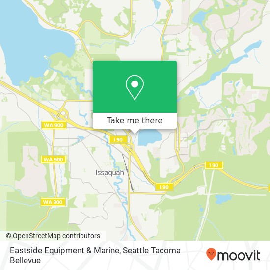 Mapa de Eastside Equipment & Marine