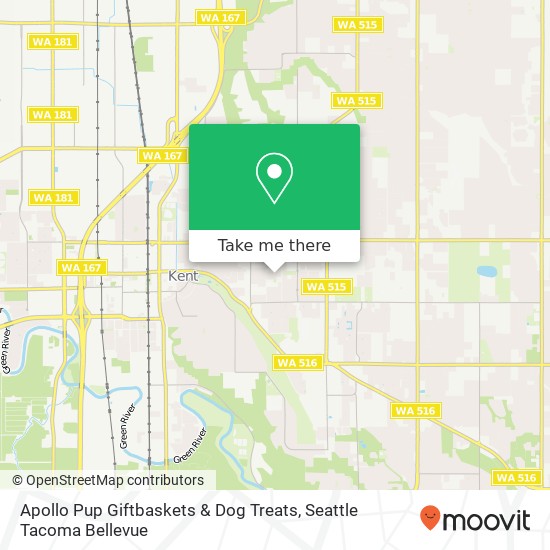 Apollo Pup Giftbaskets & Dog Treats map