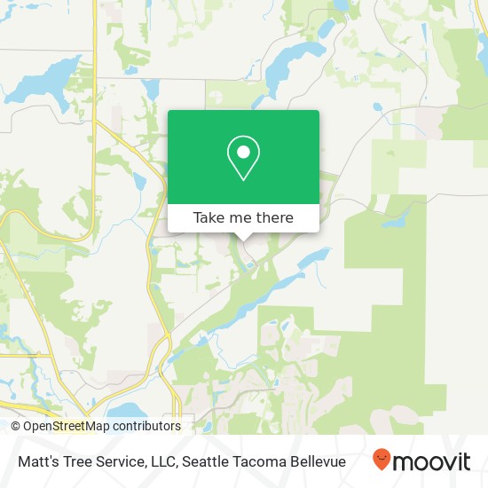 Mapa de Matt's Tree Service, LLC
