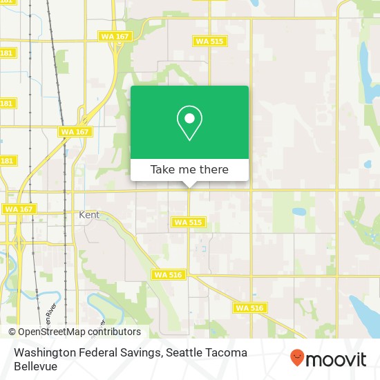 Washington Federal Savings map