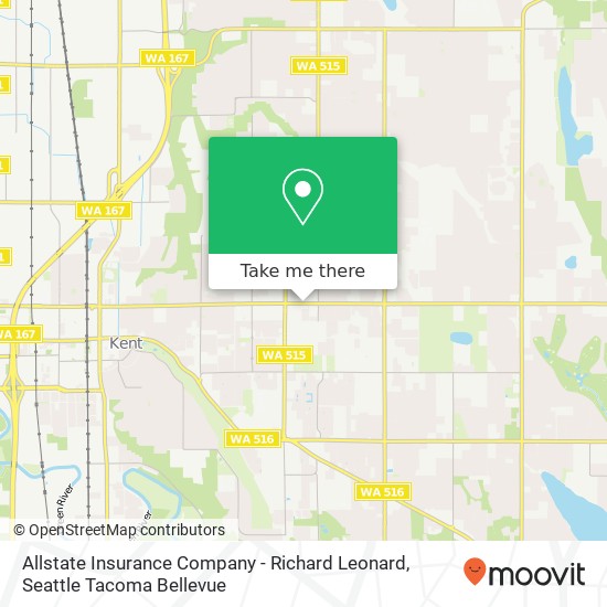 Mapa de Allstate Insurance Company - Richard Leonard