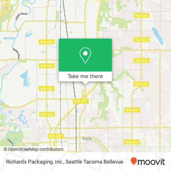 Mapa de Richards Packaging, Inc.