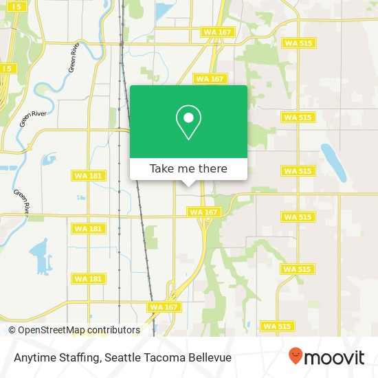 Anytime Staffing map