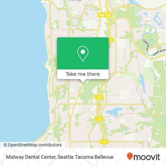 Mapa de Midway Dental Center