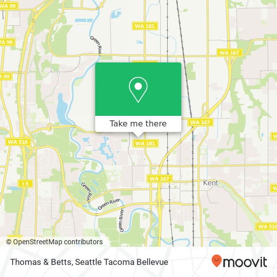 Thomas & Betts map