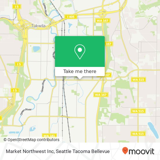 Market Northwest Inc map
