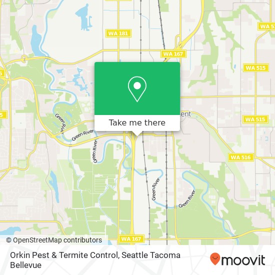 Orkin Pest & Termite Control map