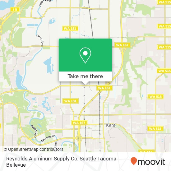 Reynolds Aluminum Supply Co map