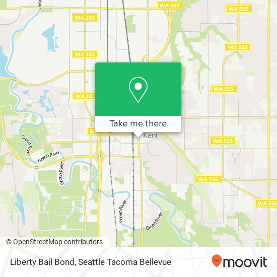 Liberty Bail Bond map