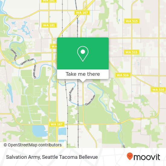 Salvation Army map