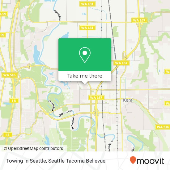 Mapa de Towing in Seattle
