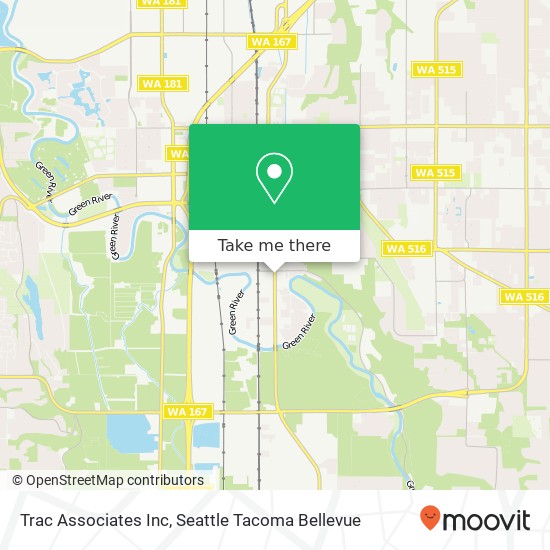 Trac Associates Inc map