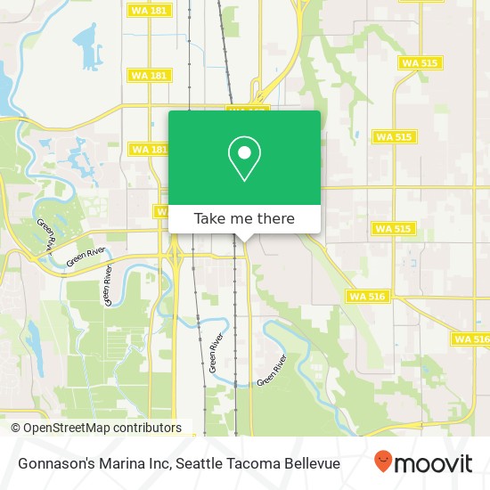 Mapa de Gonnason's Marina Inc