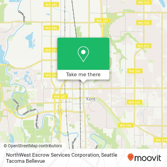 Mapa de NorthWest Escrow Services Corporation