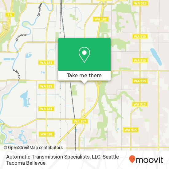 Automatic Transmission Specialists, LLC map