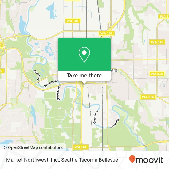 Mapa de Market Northwest, Inc.