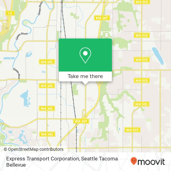 Express Transport Corporation map