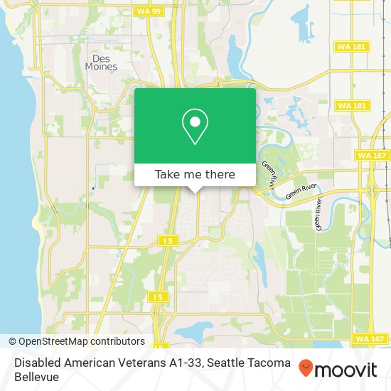 Disabled American Veterans A1-33 map