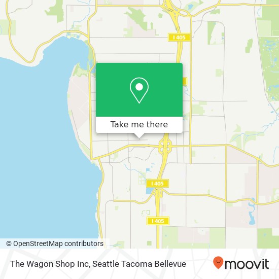 The Wagon Shop Inc map