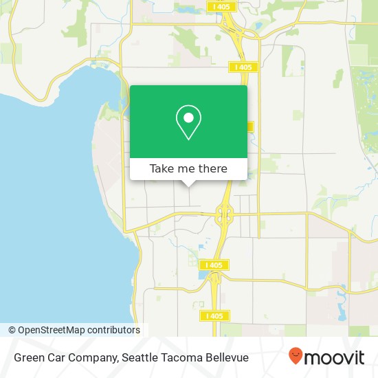 Green Car Company map