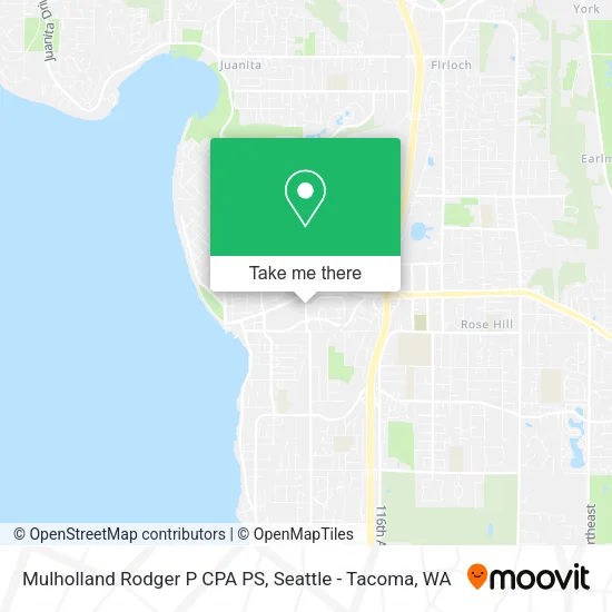 Mapa de Mulholland Rodger P CPA PS