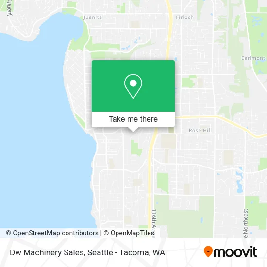 Dw Machinery Sales map
