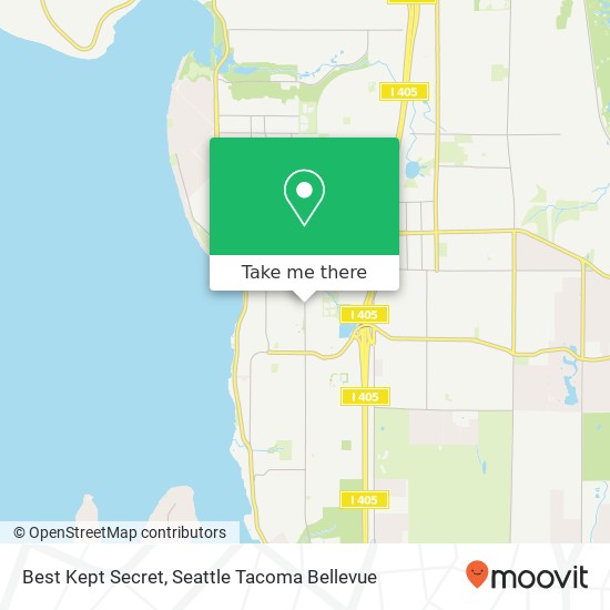 Mapa de Best Kept Secret