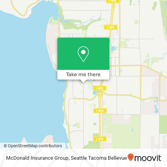 McDonald Insurance Group map