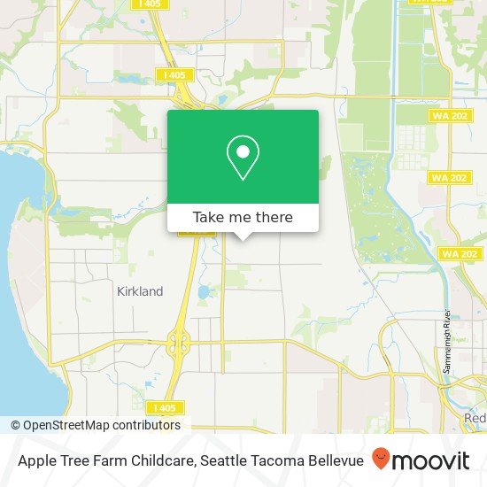 Mapa de Apple Tree Farm Childcare