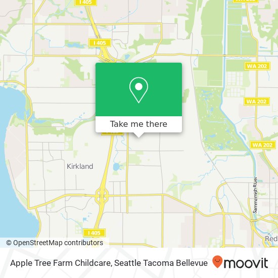 Apple Tree Farm Childcare map