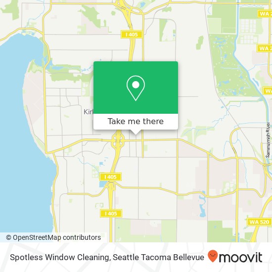 Mapa de Spotless Window Cleaning