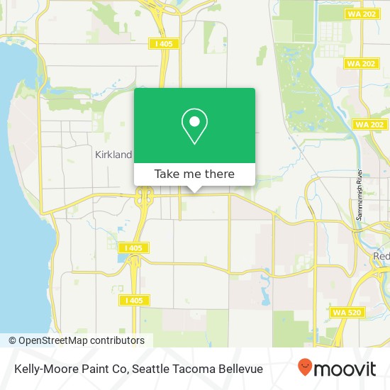 Mapa de Kelly-Moore Paint Co
