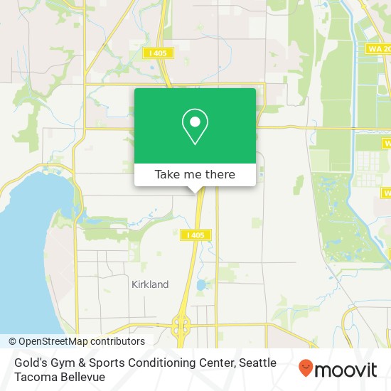 Gold's Gym & Sports Conditioning Center map
