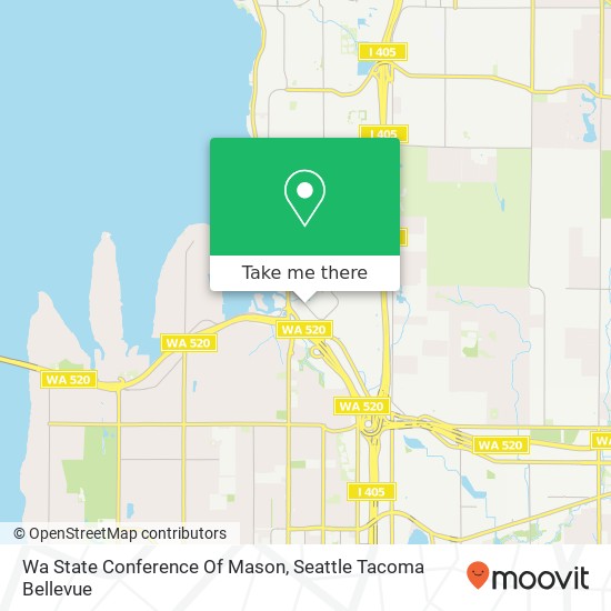 Wa State Conference Of Mason map