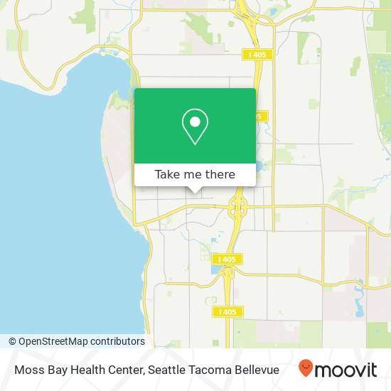 Moss Bay Health Center map