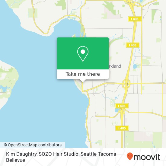 Kim Daughtry, SOZO Hair Studio map