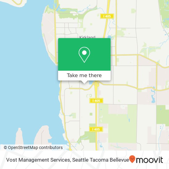 Vost Management Services map