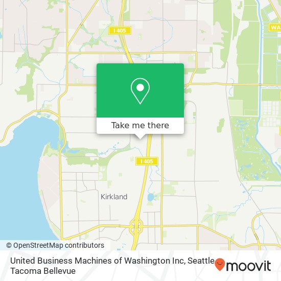 United Business Machines of Washington Inc map