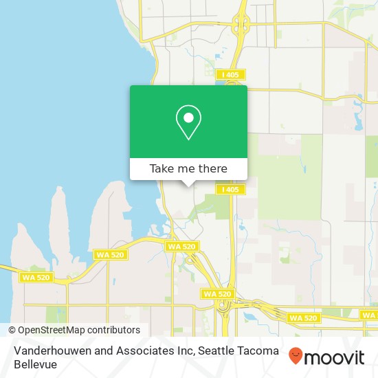 Vanderhouwen and Associates Inc map